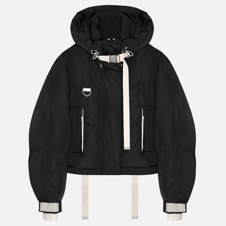 Jackets|Coats|Shoreditch Ski Club Willow Ivy Shell Puffer Jacket - S