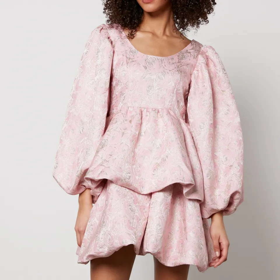 Dresses|Dresses|Cras Sister Jane Dream Watercolour Floral-Jacquard Mini Dress - M/UK 10
