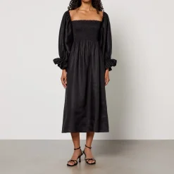 Dresses|Dresses|Dr. Martens Sleeper Atlanta Linen Midi Dress - M