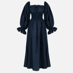 Dresses|Dresses|AMI Sleeper Cancan Linen Maxi Dress - S