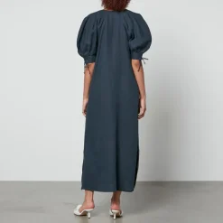 Dresses|Dresses|Coach Sleeper Garden Linen Midi Dress - XS