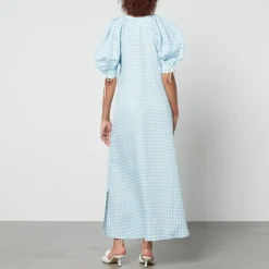 Dresses|Dresses|Sleeper Garden Linen Midi Dress - S