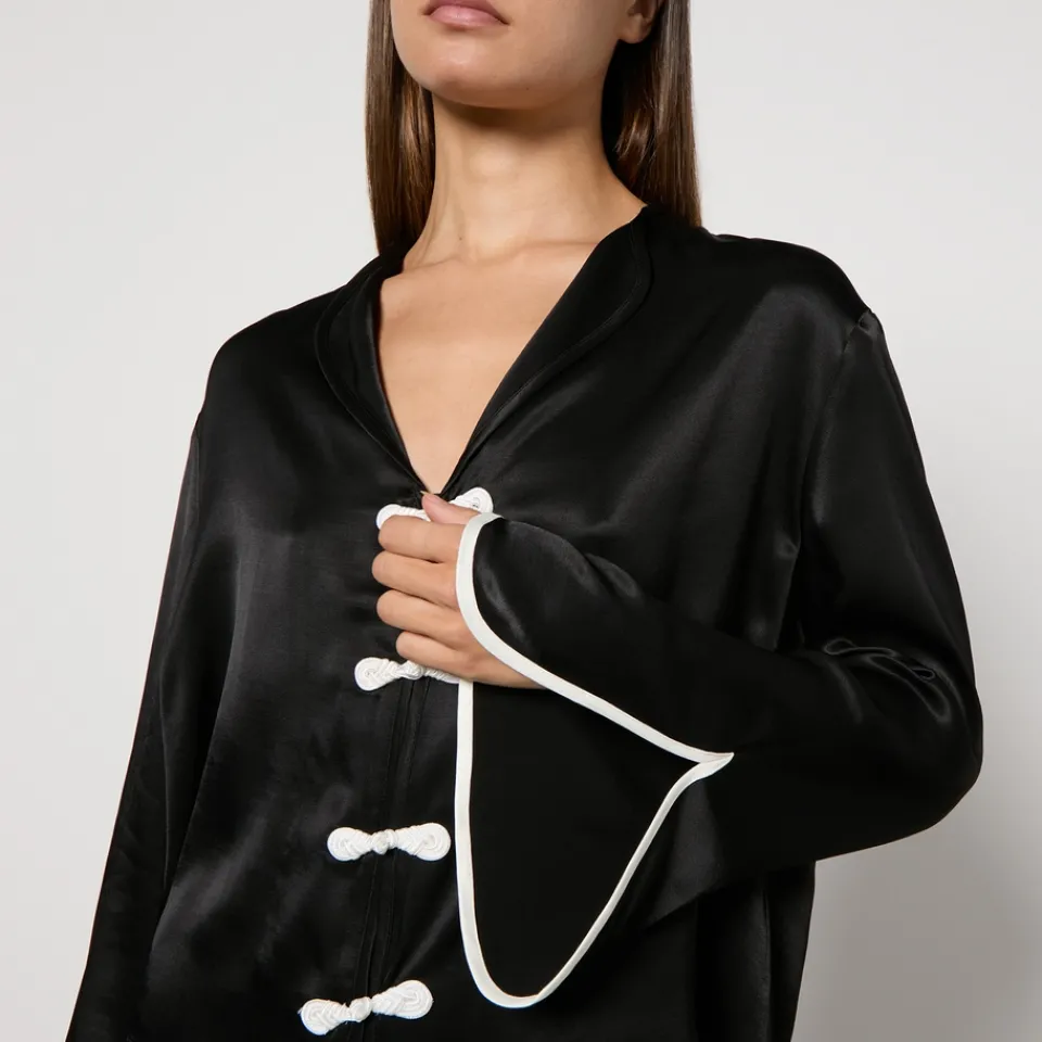 Loungewear|Sleeper Louis Bow Satin Pyjama Set - S