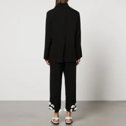 Loungewear|Dr. Martens Sleeper The Bloom Black Tie Woven Pyjama Set - S