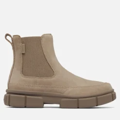 Boots|Sorel Women's Explorer Strt Waterproof Leather Chelsea Boots - UK 3
