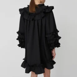 Dresses|Dresses|Stella Nova Cloqué Frill Dress - DK 34/UK 8