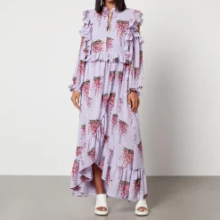 Dresses|Dresses|Cras Stella Nova Morgan Chiffon Maxi Dress - DK 34/UK 8