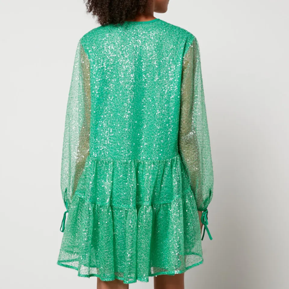 Dresses|Dresses|Dr. Martens Stella Nova Sequined Organza Mini Dress - DK 40/UK 14