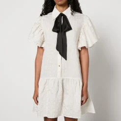 Dresses|Dresses|Toit Volant Stella Nova Striped Woven Mini Dress - DK 40/UK 14