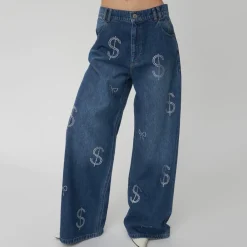 Jeans|Stella Nova Washed Denim Wide-Leg Jeans - DK 34/UK 8