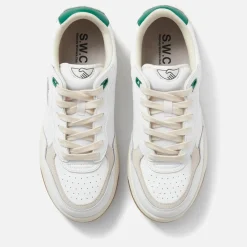 Trainers|Stepney Workers Club Men's Pro Cup 01 Leather Trainers - UK 7