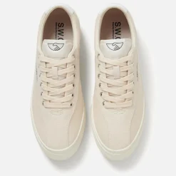 Trainers|Stepney Workers Club Men's Dellow 02 Canvas Trainers - UK 7