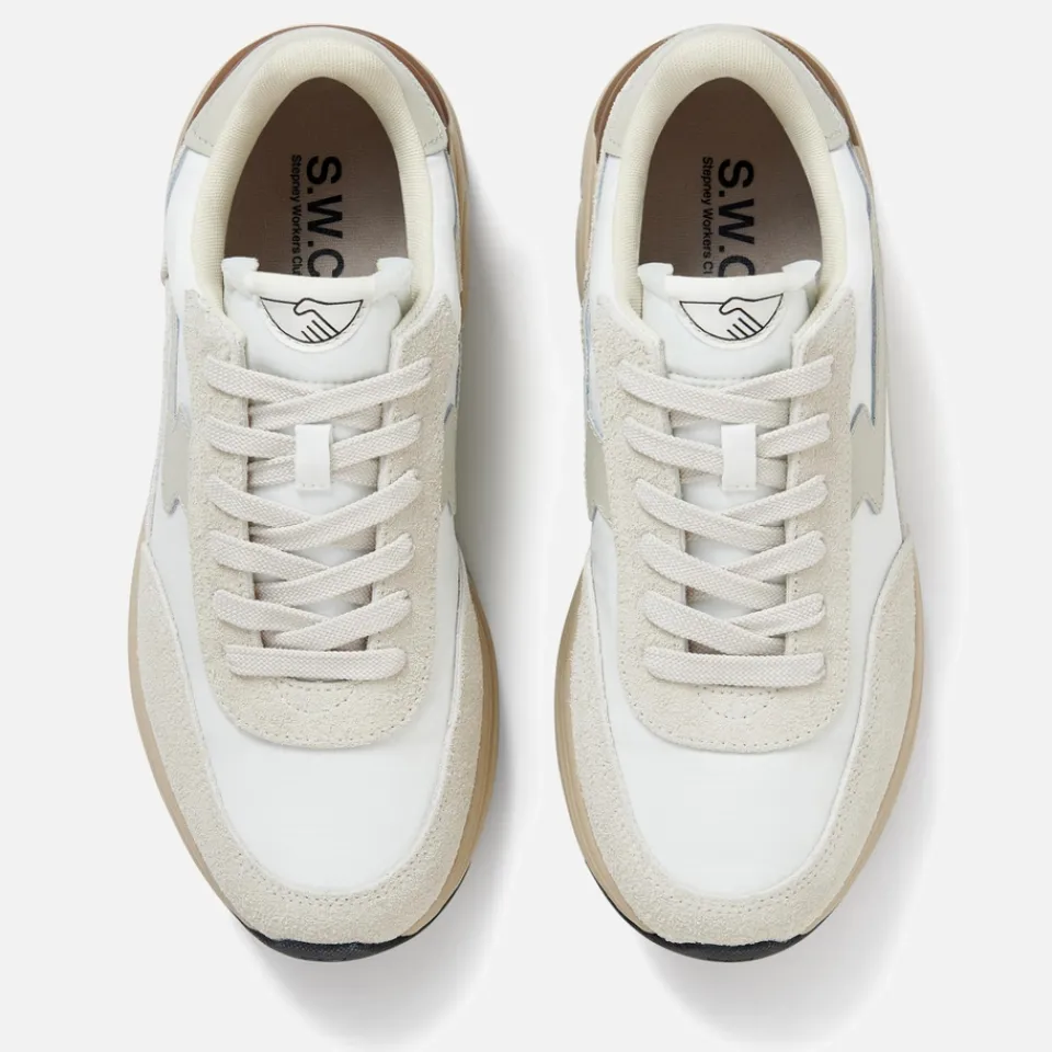 Trainers|Stepney Workers Club Men's Osier S-Strike Suede Trainers - UK 7