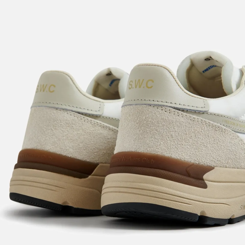 Trainers|Stepney Workers Club Men's Osier S-Strike Suede Trainers - UK 7