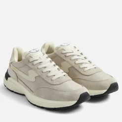 Trainers|Stepney Workers Club Men's Osier S-Strike Suede and Nylon Trainers - UK 7