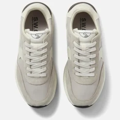 Trainers|Stepney Workers Club Men's Osier S-Strike Suede and Nylon Trainers - UK 7