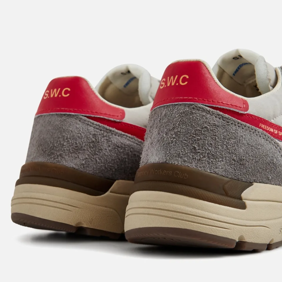 Trainers|Stepney Workers Club Men's Osier S-Strike Suede Trainers - UK 7