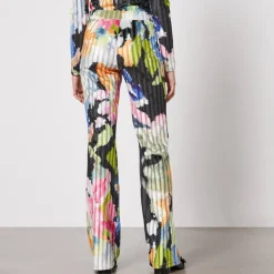 Trousers|Stine Goya Andy Printed Devoré Velvet Trousers - XS