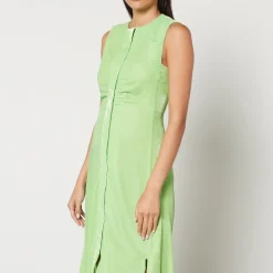 Dresses|Dresses|Stine Goya Austyn Recycled Velour Midi Dress - XS