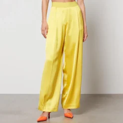 Trousers|Dr. Martens Stine Goya Ciara Satin Wide-Leg Trousers - L