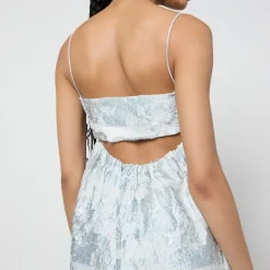 Dresses|Dresses|Ganni Stine Goya Darya Floral-Jacquard Dress - M
