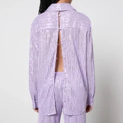 Co-Ord Sets|T-Shirts And Tops|Marques Almeida Stine Goya Edel Sequined Mesh Shirt - XS