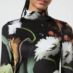 T-Shirts And Tops|Shirts And Blouses|Dr. Martens Stine Goya Estelle Floral-Print Stretch-Jersey Top - XS/S