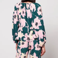 T-Shirts And Tops|Shirts And Blouses|Stine Goya Eveline Stretch-Crepe Top - XS