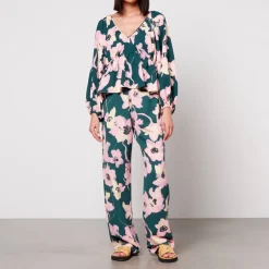 T-Shirts And Tops|Shirts And Blouses|Stine Goya Eveline Stretch-Crepe Top - XS