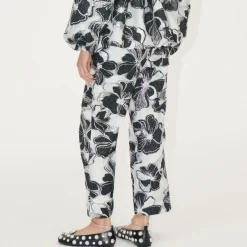 Trousers|Co-Ord Sets|Coach Stine Goya Floral-Jacquard Trousers. - S