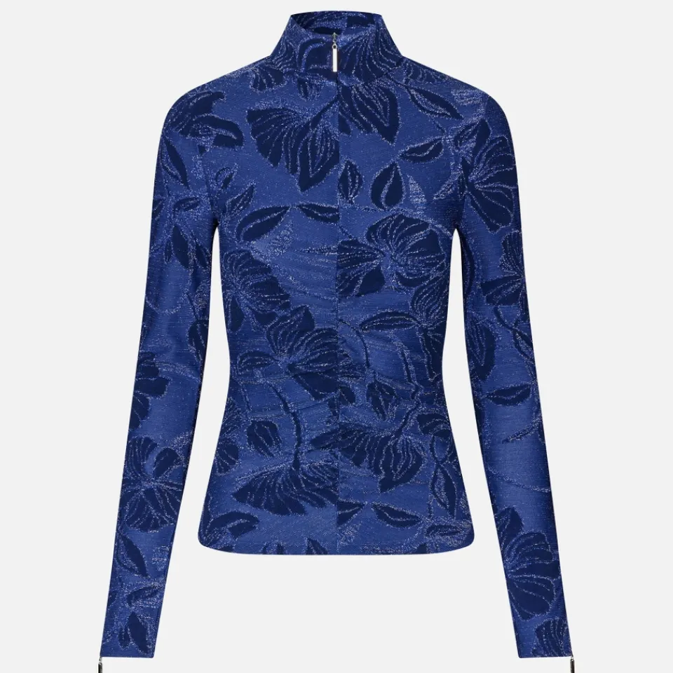 T-Shirts And Tops|Stine Goya Gathered Lurex Jersey Top - M