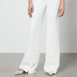 Co-Ord Sets|Trousers|Stine Goya Isaac Recycled Satin Wide-Leg Trousers - S