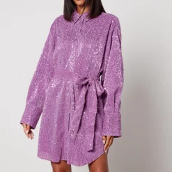 Dresses|Dresses|In The Mood For Love Stine Goya Isolde Sequined Gauze Mini Dress - XS