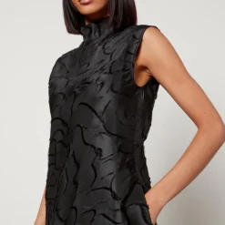 Dresses|Dresses|Stine Goya Jaxie Trimmed Satin Midi Dress - XS