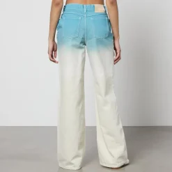 Trousers|Dr. Martens Stine Goya Joelle Tie-Dye Denim Wide-Leg Jeans - W27