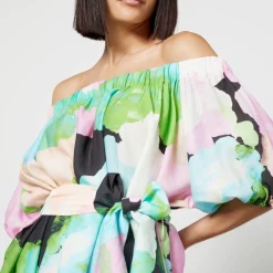 Dresses|Dresses|Dr. Martens Stine Goya Kian Belted Gauze Midi Dress - XXS