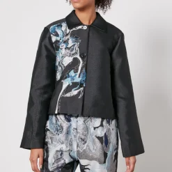 Jackets|Coats|Dr. Martens Stine Goya Kiana Floral-Jacquard and Twill Jacket - M