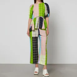 T-Shirts And Tops|Shirts And Blouses|Dr. Martens Stine Goya Liw Checked Jacquard Blouse - XS