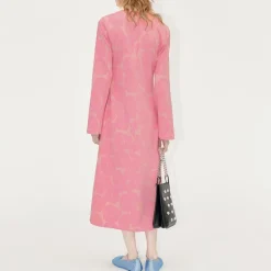 Dresses|Dresses|Dr. Martens Stine Goya Long Sleeve Fil-Coupé Dress - M