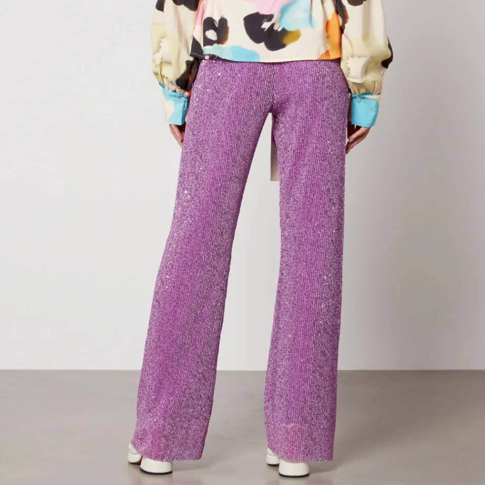 Trousers|Stine Goya Markus Sequined Jersey Trousers - XXS