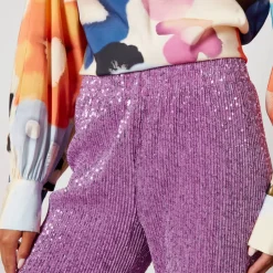 Trousers|Stine Goya Markus Sequined Jersey Trousers - XXS