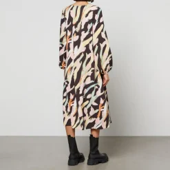 Dresses|Dresses|Dr. Martens Stine Goya Nini Printed Recycled Stretch-Satin Dress - XS