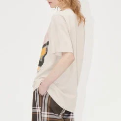 Loungewear|T-Shirts And Tops|Marant Etoile Stine Goya Short Sleeve Organic Cotton-Jersey T-Shirt - XS