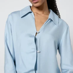 Dresses|Dresses|Stine Goya Spencer Poplin Wrap Midi Dress - S