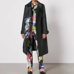 Jackets|Coats|Dr. Martens Stine Goya Wessi Floral-Jacquard and Twill Coat - XS