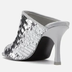 Sandals & Slides|Sandals|Dr. Martens Stine Goya Women's Naemi Sequin-Embellished Heeled Mules - EU 36/UK 3