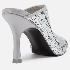 Sandals & Slides|Sandals|Dr. Martens Stine Goya Women's Naemi Sequin-Embellished Heeled Mules - EU 36/UK 3