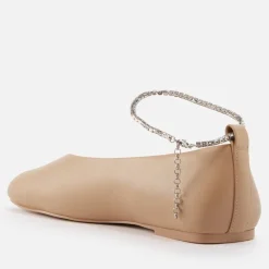 Flats|Stine Goya Women's Reelo Embellished Leather Ballet Flats - UK 4
