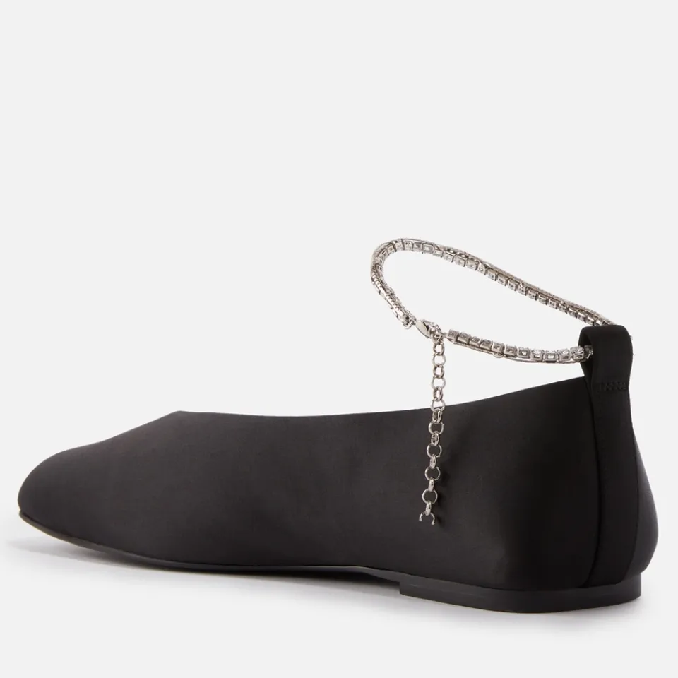 Flats|Stine Goya Women's Reelo Satin Ballet Flats - UK 8
