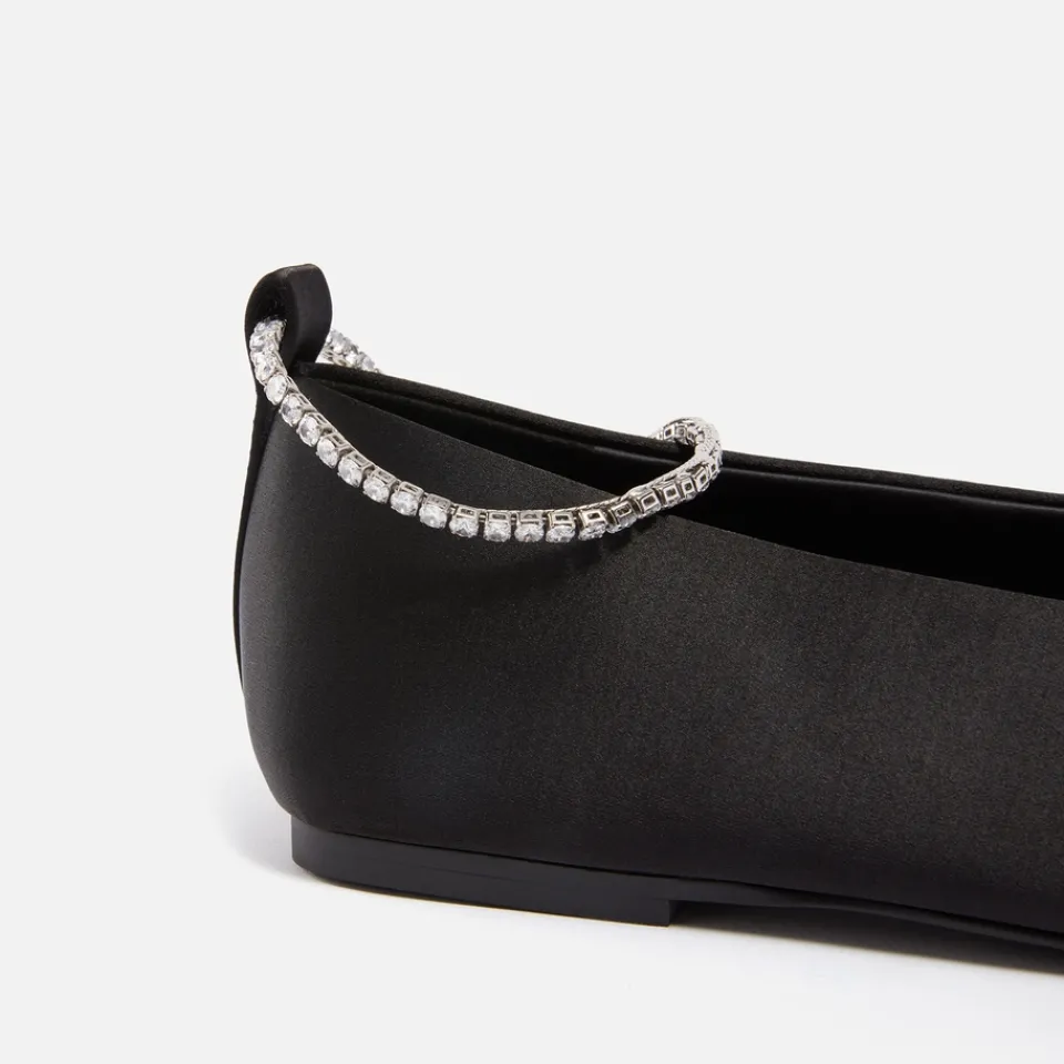 Flats|Stine Goya Women's Reelo Satin Ballet Flats - UK 8